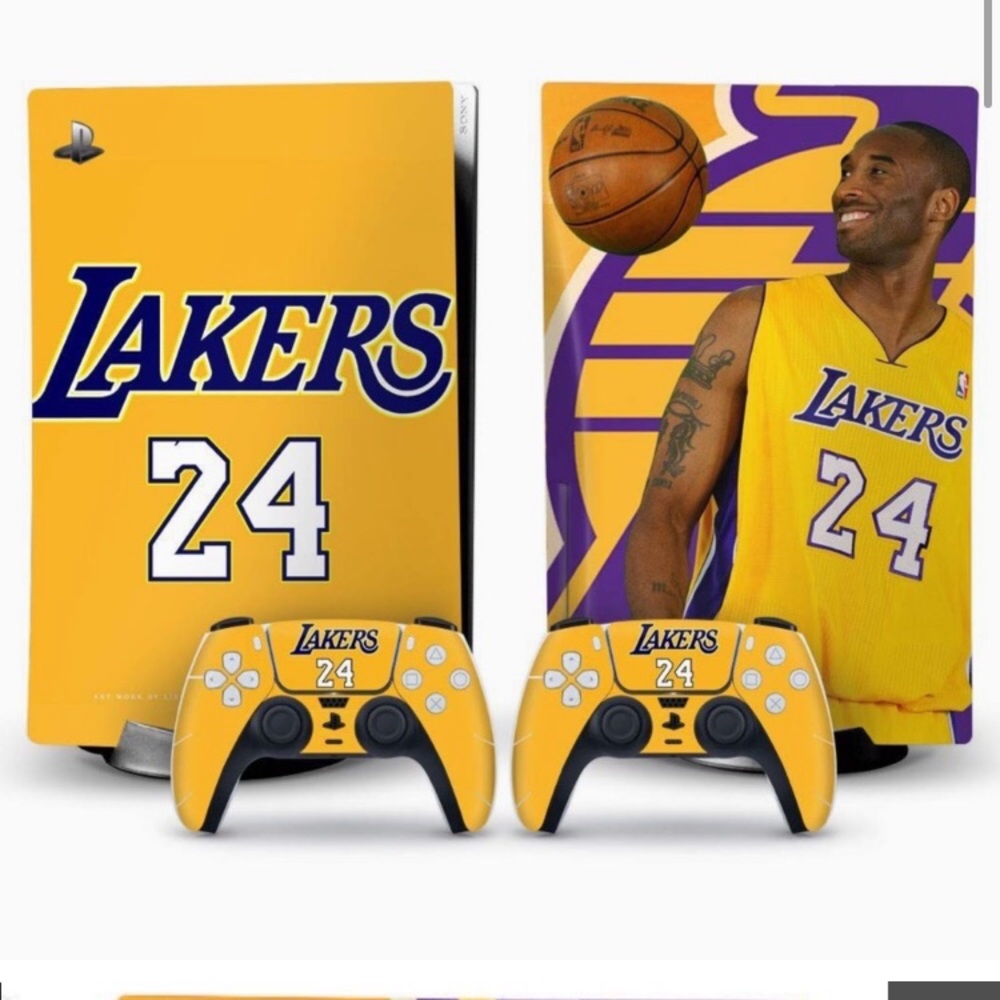 Fortnite & Kobe Bryant LOT removable decal (vinyl) for PS5 (6 of each)